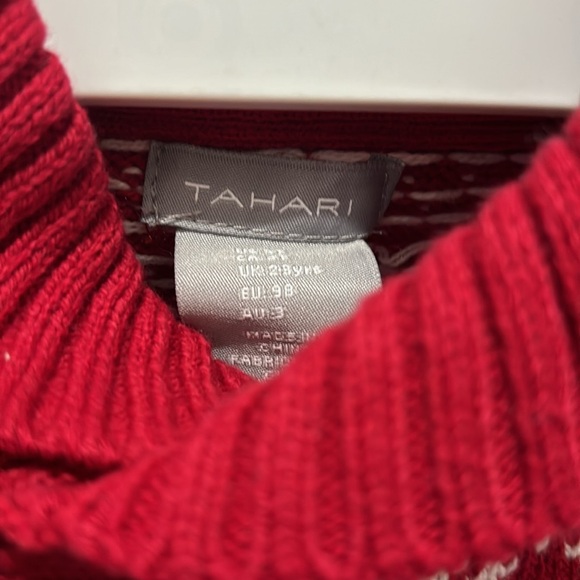 Tahari winter Nordic print sweater for kids - Picture 2 of 5